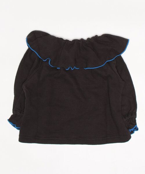 HOGAN RANCH WEAR（ホーガンランチウエア）の「パイルビッグフリルカットソー（80～140cm）（Tシャツ/カットソー・キッズ・ブラック/オフホワイト/レッド/グリーン/イエロー/オレンジ/ホワイト系その他・90/100/110/80/120/130/140/150）」の8枚目の写真