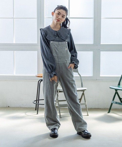 repipi armario（レピピ アルマリオ）の「コーデュロイオーバーオール