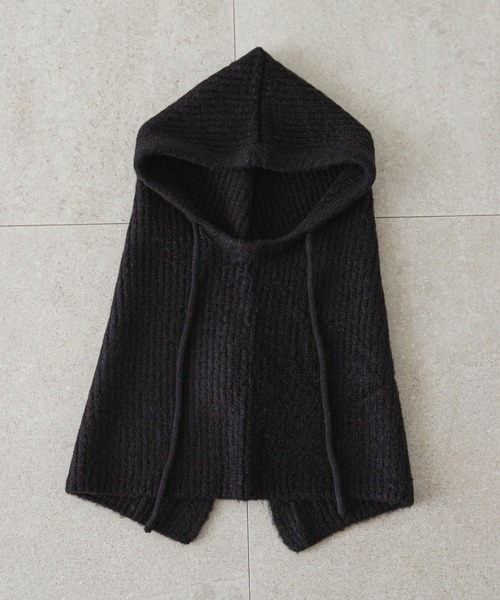 rectangle(レクタングル)の「バラクラバ ネックウォーマー(ネックウォーマー/スヌード・レディース・アイボリー/ブラック/モカ・FREE)」の7枚目の写真