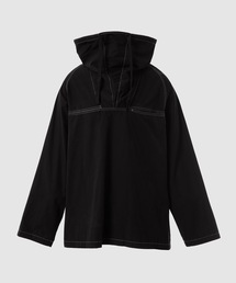 トップス LEMAIRE Anorak top 46 トップス LEMAIRE Anorak top 46 Lemaire Anorak Top - Black | Garmentory