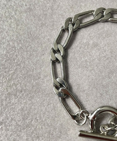 CIAOPANIC（チャオパニック）の「ミックスチェーンブレスレット（ブレスレット・メンズ・シルバー・FREE）」の4枚目の写真