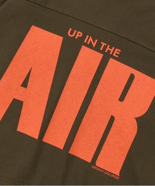 GROOVY COLORS(グルービーカラーズ)の「天竺 AIR LOOSE FIT FOOTBALL Tシャツ(Tシャツ/カットソー・キッズ・アイボリー/ブラック/カーキ・120/100/110)」の12枚目の写真
