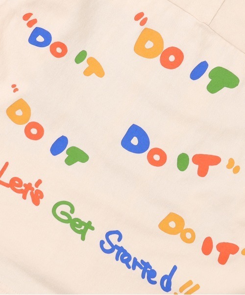 GROOVY COLORS(グルービーカラーズ)の「天竺 AIR LOOSE FIT FOOTBALL Tシャツ(Tシャツ/カットソー・キッズ・アイボリー/ブラック/カーキ・120/100/110)」の15枚目の写真