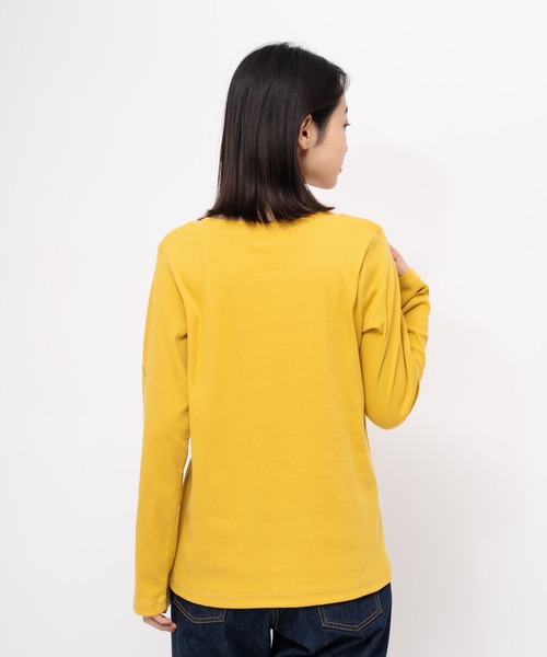 salle de bal(サルデバル)の「【 nappalm / ナップパーム 】 スパン フライス クルー ロンT 406960335 NPP(Tシャツ/カットソー・レディース・ブラック/オフホワイト/オレンジ/ブルー/グリーン/マスタード・FREE)」の16枚目の写真