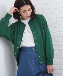 SHOO・LA・RUE | 裏毛ドット釦カーディガン(カーディガン/ボレロ)