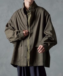 NILWAY | フラップポケットスタンドカラーシャツブルゾン(シャツ/ブラウス)