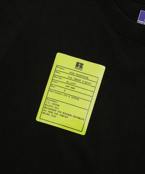 NANO universe(ナノユニバース)の「RUSSELL ATHLETIC/別注 S/S Tee(Tシャツ/カットソー・メンズ・ホワイト/ブラック/グレー・XL/L)」の11枚目の写真