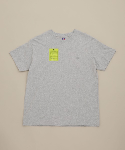 NANO universe(ナノユニバース)の「RUSSELL ATHLETIC/別注 S/S Tee(Tシャツ/カットソー・メンズ・ホワイト/ブラック/グレー・XL/L)」の14枚目の写真