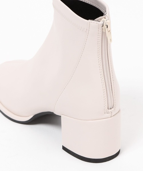 PAGEBOY（ページボーイ）の「ストレッチスクエアブーツ（ブーツ・レディース・ブラック/オフホワイト・M/L）」の10枚目の写真