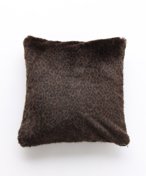 セール】ECO FUR CUSIHON ANIMAL エコファー クッション アニマル柄