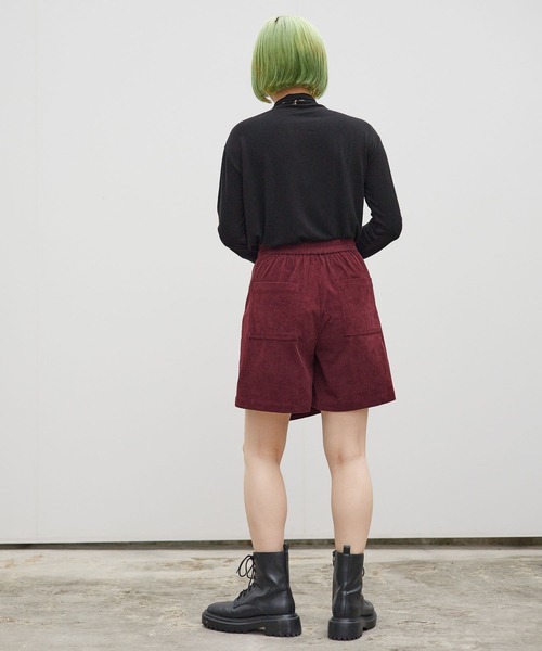 PBLIM（ページボーイリム）の「PAGEBOYLIM/カットソーカラータートル（Tシャツ/カットソー・レディース・ブラック/オレンジ/ブルー・FREE）」の22枚目の写真