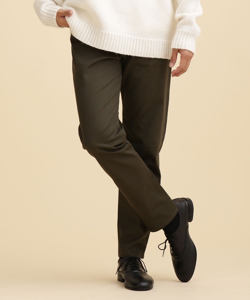 NANO universe（ナノユニバース）の「【ZOZO限定】LB.04/スリムテーパード5Pパンツ（チノパンツ・メンズ・ブラック/ベージュ/ネイビー/カーキ・M/XL/XXL/L/S/XS）」の3枚目の写真