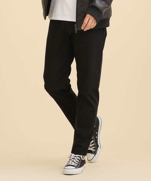 NANO universe（ナノユニバース）の「【ZOZO限定】LB.04/スリムテーパード5Pパンツ（チノパンツ・メンズ・ブラック/ベージュ/ネイビー/カーキ・M/XL/XXL/L/S/XS）」の2枚目の写真