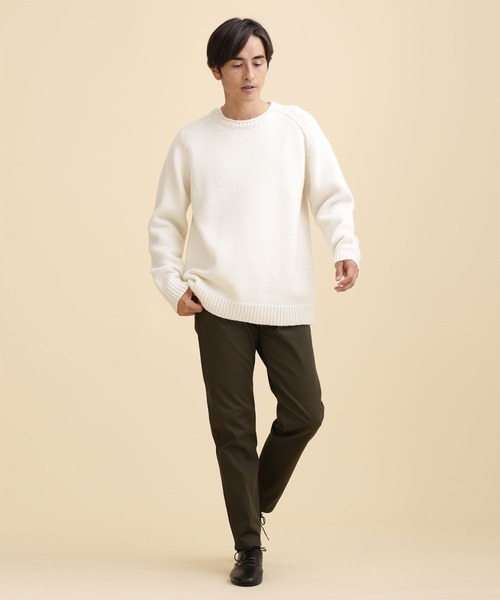 NANO universe（ナノユニバース）の「【ZOZO限定】LB.04/スリムテーパード5Pパンツ（チノパンツ・メンズ・ブラック/ベージュ/ネイビー/カーキ・M/XL/XXL/L/S/XS）」の15枚目の写真