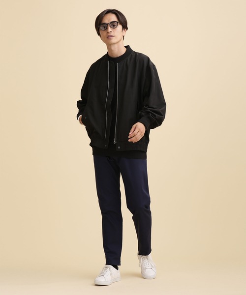 NANO universe（ナノユニバース）の「【ZOZO限定】LB.04/スリムテーパード5Pパンツ（チノパンツ・メンズ・ブラック/ベージュ/ネイビー/カーキ・M/XL/XXL/L/S/XS）」の13枚目の写真