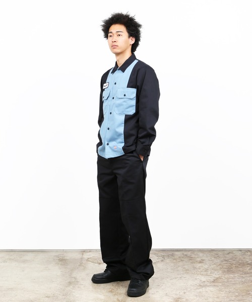 Dickies（ディッキーズ）の「DICKIES SERVICE LS SHIRT / HUF