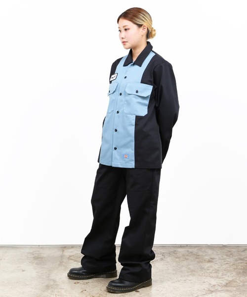 Dickies（ディッキーズ）の「DICKIES SERVICE LS SHIRT / HUF