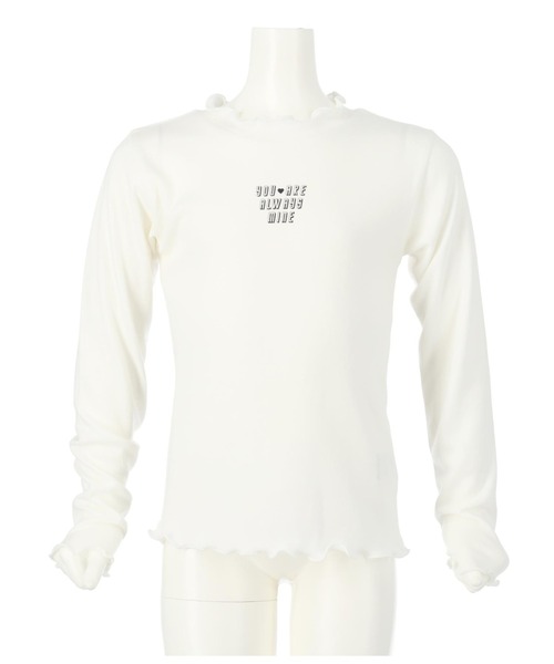 ANAP kids（アナップキッズ）の「ニットカーディガン＋メロートップスカーディガン（カーディガン/ボレロ・キッズ・モカ/ラベンダー/ブラック・110cm/120cm/130cm）」の18枚目の写真