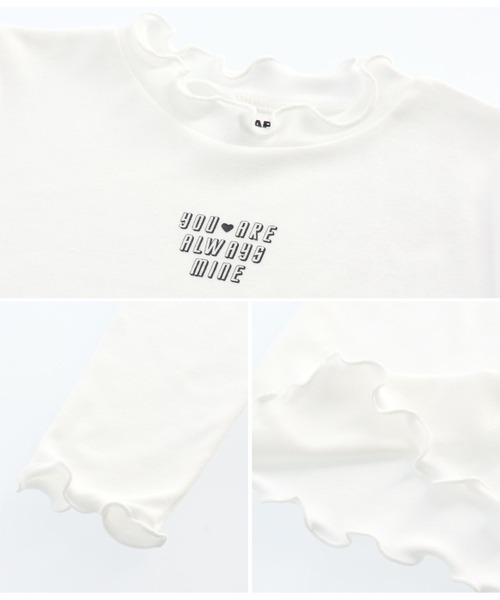 ANAP kids（アナップキッズ）の「ニットカーディガン＋メロートップスカーディガン（カーディガン/ボレロ・キッズ・モカ/ラベンダー/ブラック・110cm/120cm/130cm）」の21枚目の写真