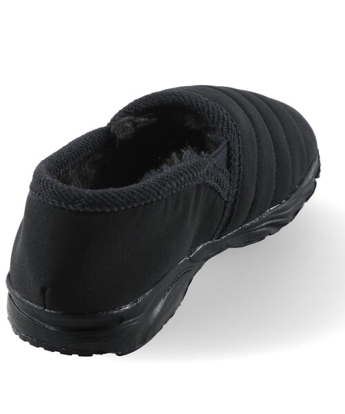 BRANSHES(ブランシェス)の「モックシューズ(スリッポン・キッズ・ブラック・21.0cm/18.0cm/17.0cm/16.0cm/19.0cm/20.0cm)」の4枚目の写真