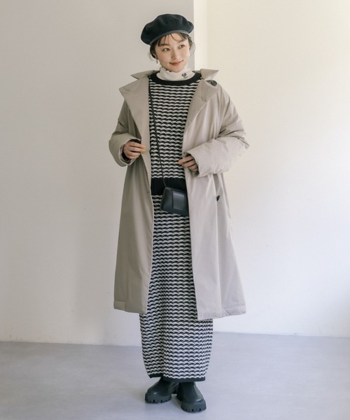 PUAL CE CIN(ピュアルセシン)の「【セットアップ対応】ニットジャガードスカート(スカート・レディース・アイボリー/その他1/その他2・FREE)」の4枚目の写真