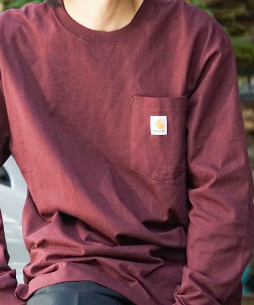 セール】【CARHARTT/カーハート】 Workwear Pocket LS T-Shirt ワン