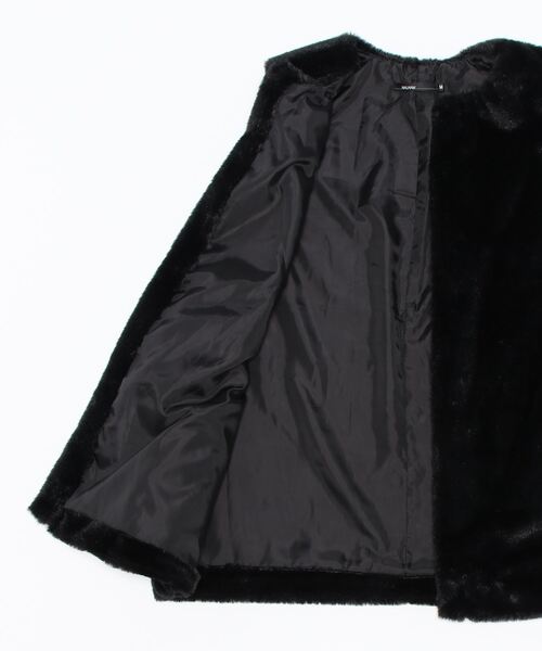 Anytime Songs（エニータイムソングス）の「ボアベスト（ベスト・メンズ・ブラウン/ブラック・X-LARGE/MEDIUM/LARGE）」の7枚目の写真