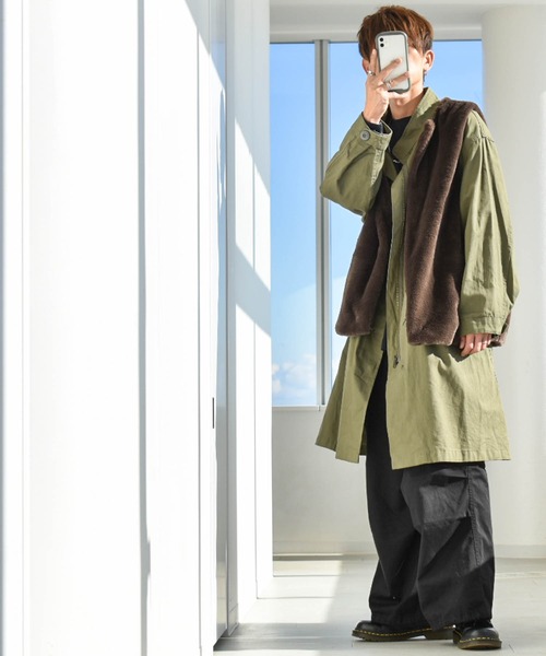 Anytime Songs（エニータイムソングス）の「ボアベスト（ベスト・メンズ・ブラウン/ブラック・X-LARGE/MEDIUM/LARGE）」の17枚目の写真