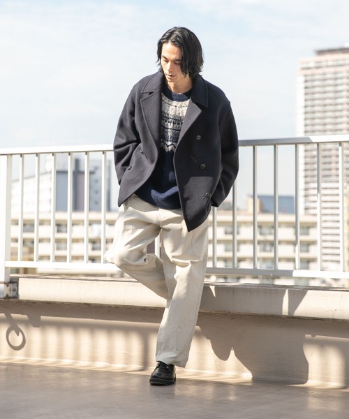 niko and...(ニコアンド)の「ノルディックニットプルオーバー(ニット/セーター・メンズ・オレンジ/ネイビー/グリーン/アイボリー・MEDIUM/LARGE)」の7枚目の写真