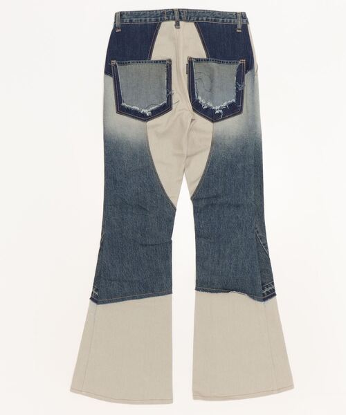 SURGERY（サージェリー）の「【SURGERY / サージェリー】surgery rebuild denim boot-cut pants / ブーツカット デニムパンツ（デニムパンツ・メンズ・ブラック/ブルー・S）」の18枚目の写真