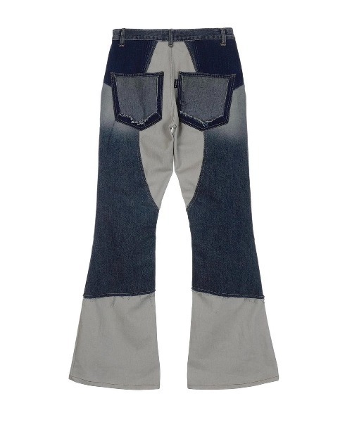 SURGERY（サージェリー）の「【SURGERY / サージェリー】surgery rebuild denim boot-cut pants / ブーツカット デニムパンツ（デニムパンツ・メンズ・ブラック/ブルー・S）」の14枚目の写真