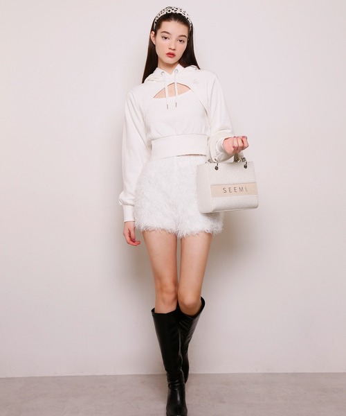 Seemi】Seemiショルダー付きミニトート（ショルダーバッグ）｜Seemi