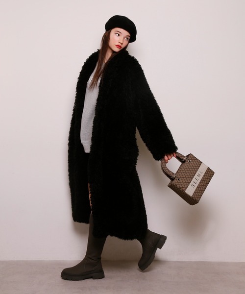 Seemi】Seemiショルダー付きミニトート（ショルダーバッグ）｜Seemi