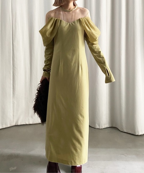 スーツ・フォーマル・ドレス ameri vintage off shoulder dress スーツ・フォーマル・ドレス ameri vintage off shoulder dress