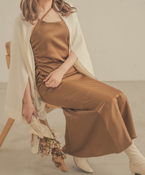 Ambre Neige（アンブルネージュ）の「シャーリングマーメイドキャミ  