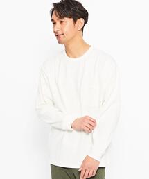 green label relaxing | ヘビーウェイト クルーネック ロングスリーブ カットソー(Tシャツ/カットソー)