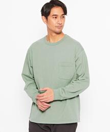 green label relaxing | ヘビーウェイト クルーネック ロングスリーブ カットソー(Tシャツ/カットソー)