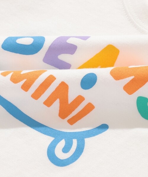 BEAMS mini(ビームスミニ)の「BEAMS mini / スマイル ロゴ Tシャツ 23SS(90~130cm)(Tシャツ/カットソー・キッズ・サックスブルー/オフホワイト/ネイビー/ピンク・100/130/90/120/110)」の12枚目の写真