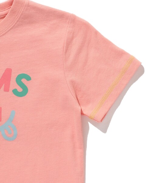 BEAMS mini(ビームスミニ)の「BEAMS mini / スマイル ロゴ Tシャツ 23SS(90~130cm)(Tシャツ/カットソー・キッズ・サックスブルー/オフホワイト/ネイビー/ピンク・100/130/90/120/110)」の19枚目の写真