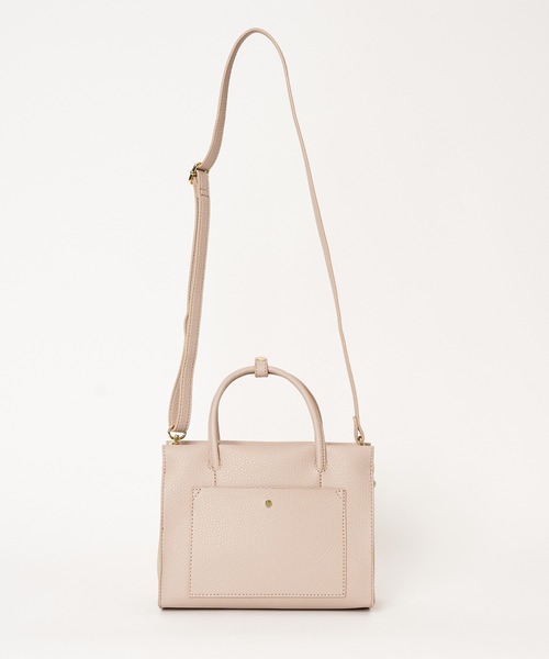 ikka（イッカ）の「らく軽2WAYミニトートショルダーバッグ（ショルダーバッグ・レディース・ベージュ/イエロー/グリーン/オフホワイト/ブラック・FREE）」の4枚目の写真