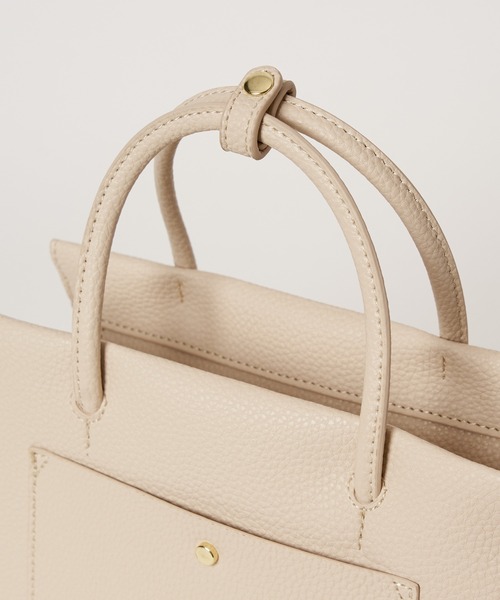 ikka（イッカ）の「らく軽2WAYミニトートショルダーバッグ（ショルダーバッグ・レディース・ベージュ/イエロー/グリーン/オフホワイト/ブラック・FREE）」の12枚目の写真