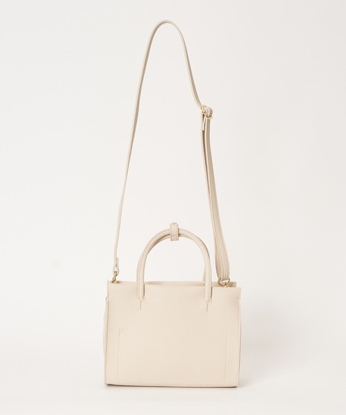 ikka（イッカ）の「らく軽2WAYミニトートショルダーバッグ（ショルダーバッグ・レディース・ベージュ/イエロー/グリーン/オフホワイト/ブラック・FREE）」の8枚目の写真