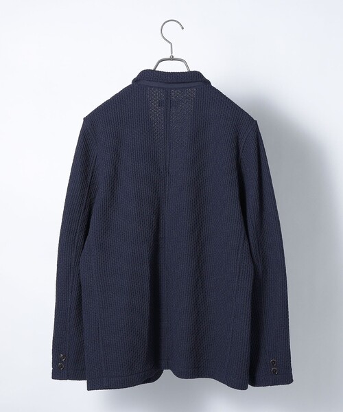 SHIPS｜SHIPS any: <洗濯機可能>サマー ニット ジャケット 25SS