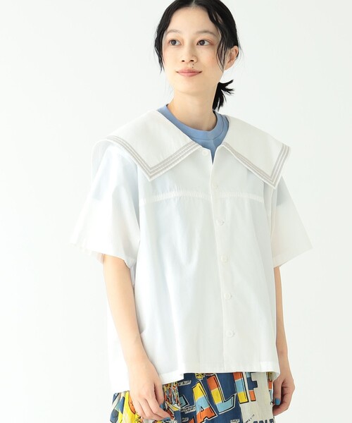 BEAMS BOY ビームスボーイ ARMY セーラー シャツ ジャケット BEAMS BOY（ビームス ボーイ）【別注】SUN SURF / セーラー
