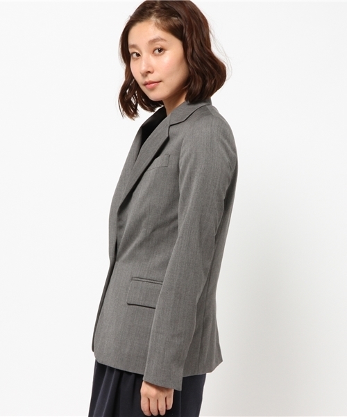 OUTLET（アウトレット）の「【BLOOM&BRANCH】SOSOサージJK（その他アウター・レディース・グレー/ネイビー・0/1）」の4枚目の写真