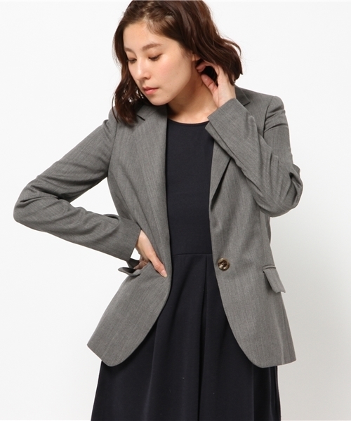 OUTLET（アウトレット）の「【BLOOM&BRANCH】SOSOサージJK（その他アウター・レディース・グレー/ネイビー・0/1）」の6枚目の写真