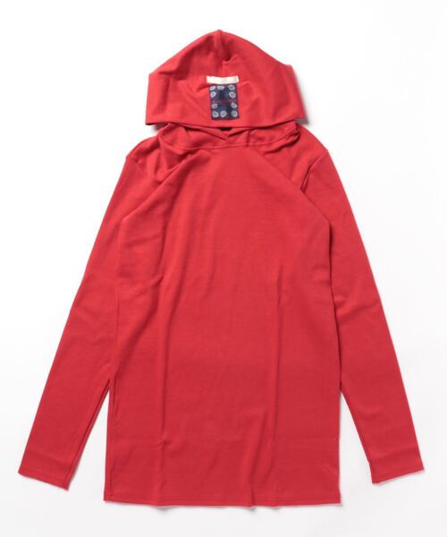 OLD BETTY'S（オールドベティーズ）の「OLD BETTYS Bare Rib Long Parka（Tシャツ/カットソー・レディース・ネイビー/レッド/イエロー・FREE）」の15枚目の写真