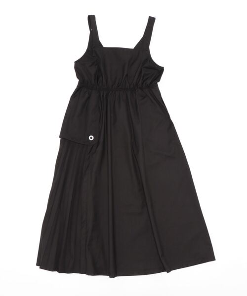 179/WG（イチナナキュウダブルジー）の「アシメプリーツジャンパースカート（ジャンパースカート・レディース・オフホワイト/ブルー/ブラック・MEDIUM）」の4枚目の写真