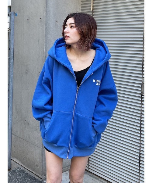ENVYM(アンビー)の「UTAH PK(パーカー・レディース・ホワイト/ブラック/パープル/ブルー・FREE)」の21枚目の写真