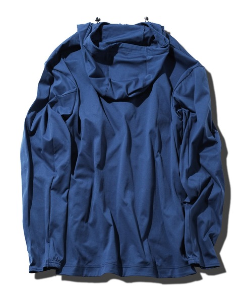 TYGHUS（タイガス）の「TYGHUS(タイガス)DZフーディーソフトシェルジャケット（パーカー・メンズ・ネイビー/ブラック・MEDIUM/LARGE/X-LARGE）」の6枚目の写真